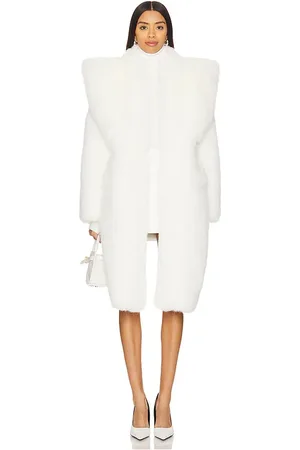 Adrienne Landau The Renaissance Faux Fur Coat in . Size S.