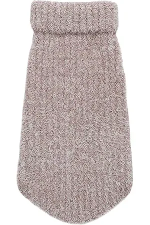 Barefoot Dreams CozyChic Ribbed Pet Sweater in . Size L, XL/1X, XXL/2X, XXXL/3X.