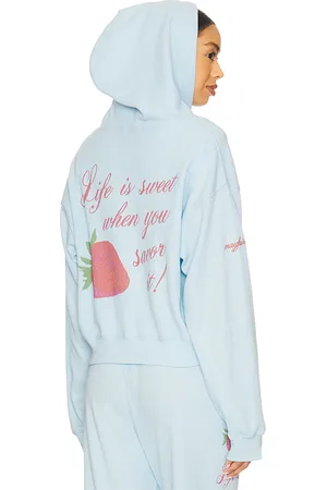 The Mayfair Group Life Is Sweet Waffle Hoodie in . Size S/M, XS.