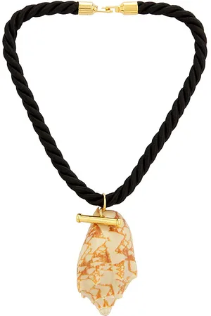 Timeless Pearly Shell Cord Necklace in .