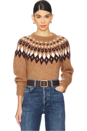 VERONICA BEARD Anne Fairisle Pullover in . Size S.