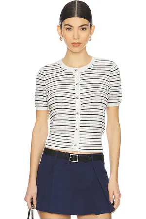 RAG&BONE Dina Stripe Cardigan Top in . Size M, S, XL, XXS.