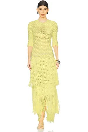 Alejandra Alonso Rojas Crochet Dress With Fringe in . Size M.