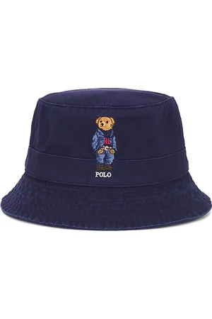 Ralph Lauren Chino Novelty Bear Loft Bucket Hat in . Size S/M.