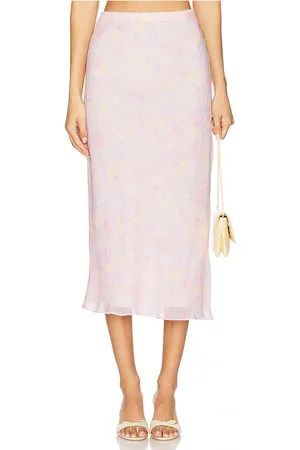 LOVESHACKFANCY Castle Skirt in . Size M, S, XL, XS, XXS.