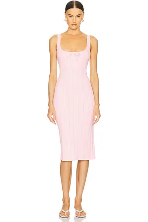 LOBA Bonnie Midi Dress in . Size M, S, XL, XS, XXS.