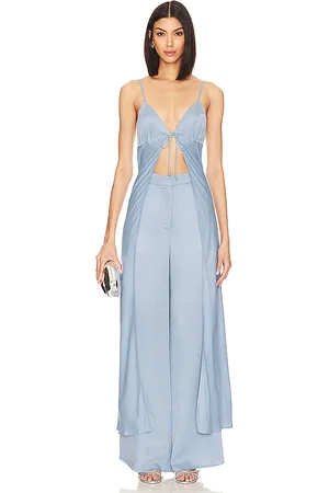 Camila Coelho Kassiani Tie Front Top in . Size XL, XS.