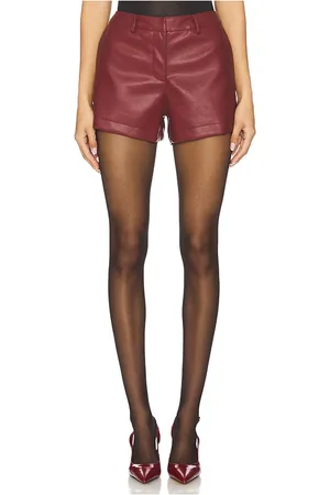 SNDYS X REVOLVE Wendy Faux Leather Shorts in . Size M, S, XL, XS, XXL, XXS.
