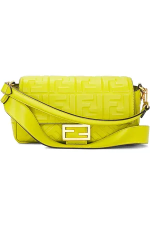 SIEDRES Fendi Embossed FF Baguette Shoulder Bag in .