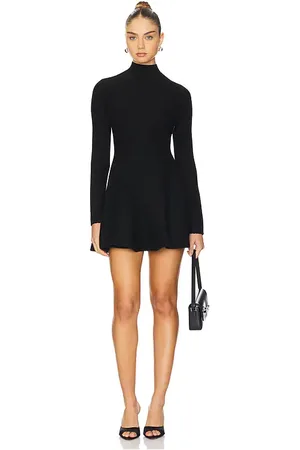 FLEUR DU MAL Knit Long Sleeve Corset Dress in . Size S.