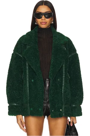 LaMarque Badu Faux Fur Jacket in . Size M, S, XL, XS, XXS.