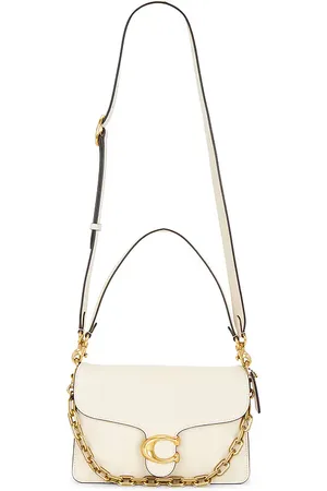 Coach Smooth Leather Chain Tabby Handbag in .