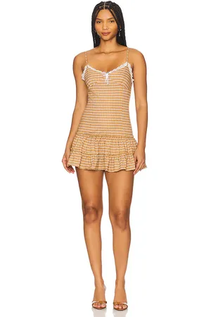 Lioness Yves Mini Dress in . Size M, S, XL, XS, XXS.