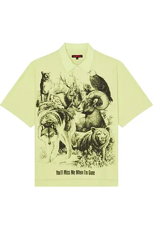 Pleasures Revival Boxy Polo in . Size M, S, XL/1X.