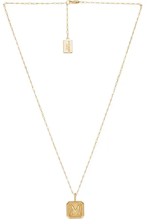 MIRANDA FRYE Alpha Necklace in . Size C, D, K, M, N, P.