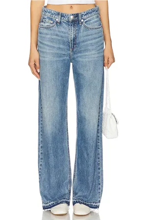 RAG&BONE Featherweight Logan Mid Rise Wide Leg in . Size 31, 32, 33.