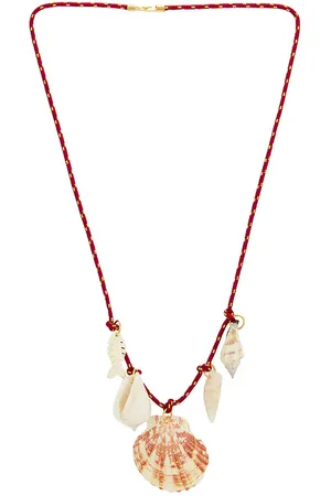 Timeless Pearly Shells Rope Necklace in .