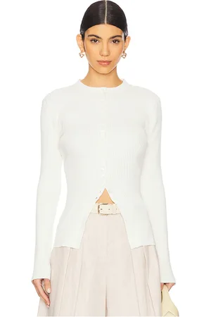Rohe Elongated Rib Cardigan in . Size 36/4, 38/6, 40/8, 42/10.