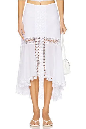 CHARO RUIZ IBIZA Clair Midi Skirt in . Size M, S, XS.