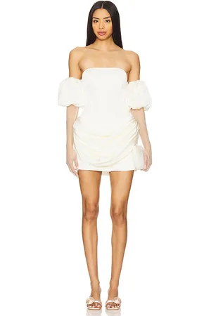 For Love & Lemons Serena Mini Dress in . Size M, S, XL.