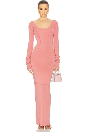 Helsa Scarlet Maxi Knit Dress in . Size M, S, XL, XS.