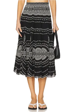 CHARO RUIZ IBIZA Livvy Midi Skirt in . Size M, S, XS.