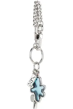 Marc Jacobs The Sticker Charm Key Chain in .
