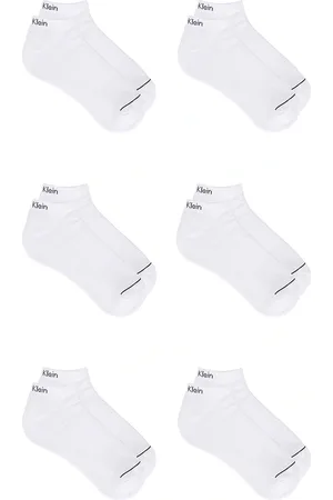 Calvin Klein 6 Pack Classic Athletic Low Cut Socks in .