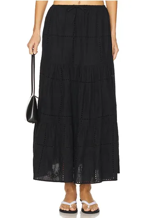 WeWoreWhat Midi Pull On Skirt in . Size M, S, XL, XS, XXS.