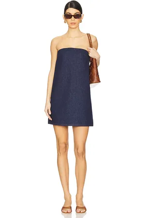 Frame The Strapless Mini Dress in . Size 8.