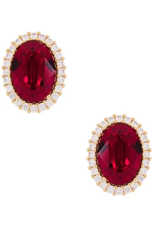 Anton Heunis Omega Clasp Oval Stud in .