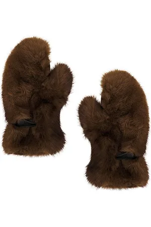 Apparis Lumi Mink Gloves in .