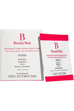 BeautyStat Cosmetics Universal Triple Action Daily Peel 10 Pack in .