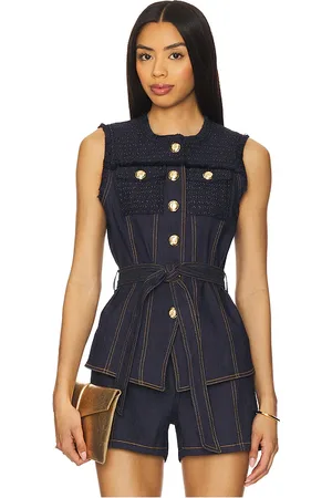 Cinq A Sept Braided Reenee Vest in . Size M, S, XL.