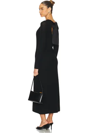 525 America Scarlett Ballet Neck Midi Dress in . Size XS.