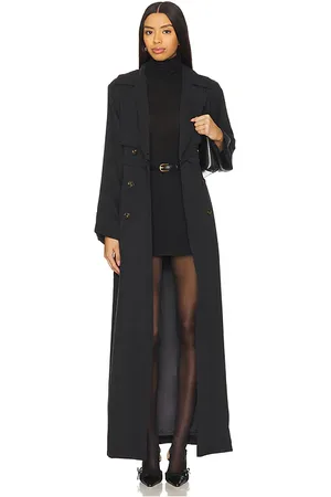 SNDYS Victoria Detachable Floor Length Trench in . Size XS.
