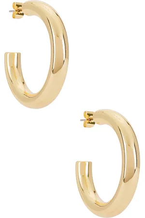 Ettika Medium Thick Classic Hoops in .