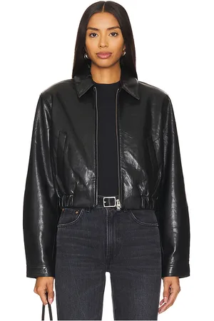 AGOLDE X Shoreditch Ski Club Essie Cropped Jacket in . Size L.