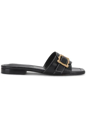 Schutz Wavy Flat Sandal in . Size 7.5, 8.5.
