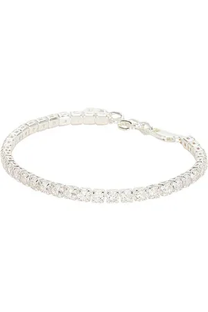 Ettika Crystal Tennis Bracelet in .