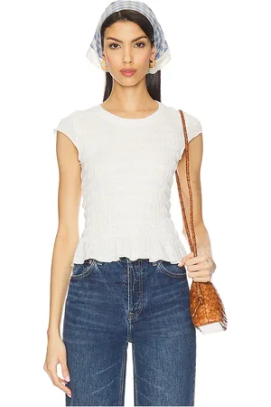 Free People Sylvie Tee in . Size M, S, XL, XS.