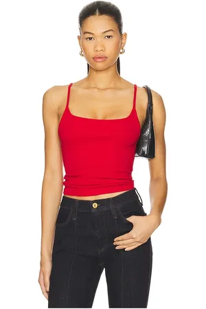 Donni. The Rib Spaghetti Tank in . Size S, XL, XS.