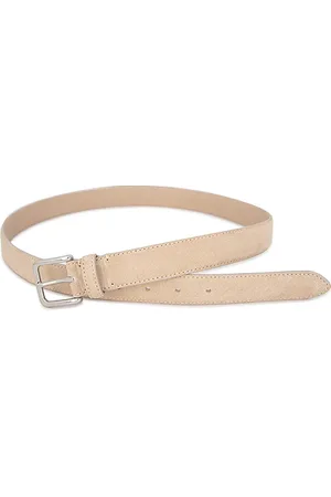 Vince 30mm Stitched Suede Belt in . Size 34, 36.