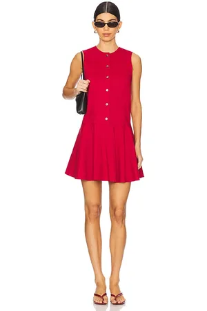 THEORY Sleeveless Button Down Mini Dress in . Size M, S, XL, XS.