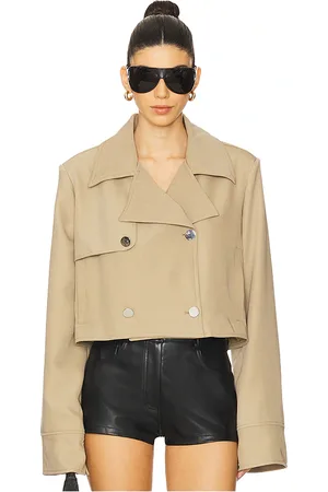 WeWoreWhat Cropped Trench Coat in . Size M, S, XL, XS.