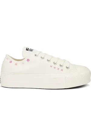 Converse Chuck Taylor All Star Lift Floral Embroidery Low Top Sneaker in . Size 5.5, 6, 6.5, 7, 7.5, 8, 8.5, 9, 9.5.