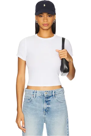 Michael Lauren Rhea Short Sleeve Fitted Top in . Size M, S, XL, XS.