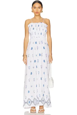Seafolly Shirred Maxi Dress in . Size M, S, XL, XS.