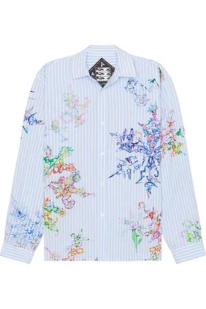 P.A.M. PERKS AND MINI Fractal Stripe Shirt in . Size XL/1X.