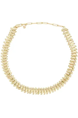Ettika Metal Vortex Chain Necklace in .